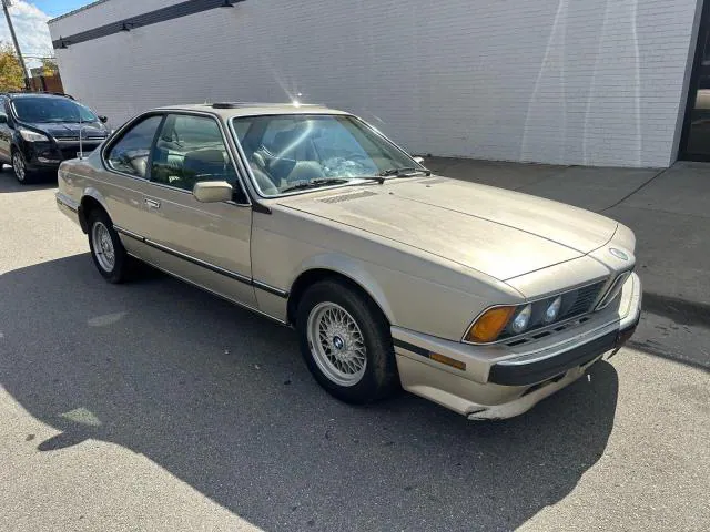 1989 BMW 635 VIN WBAEC8417K3268010 фото 1