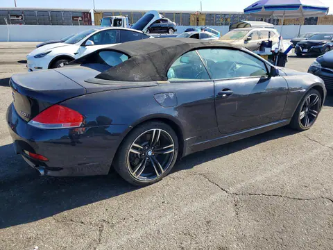 2006 BMW 650 VIN WBAEK13496CN76758 фото 3