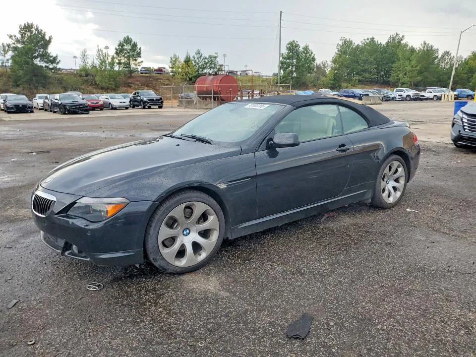 2006 BMW 650 VIN WBAEK13456CN78748 фото 1