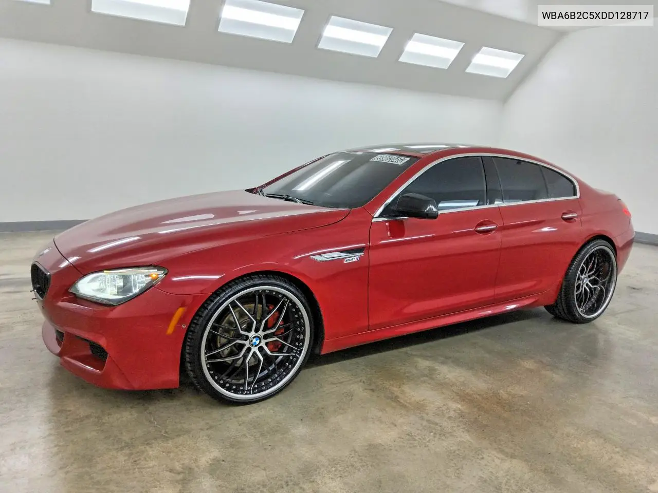 2013 BMW 650 I VIN WBA6B2C5XDD128717 фото 1