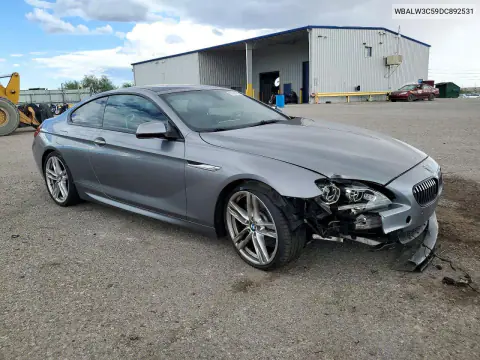 2013 BMW 640 I VIN WBALW3C59DC892531 фото 4