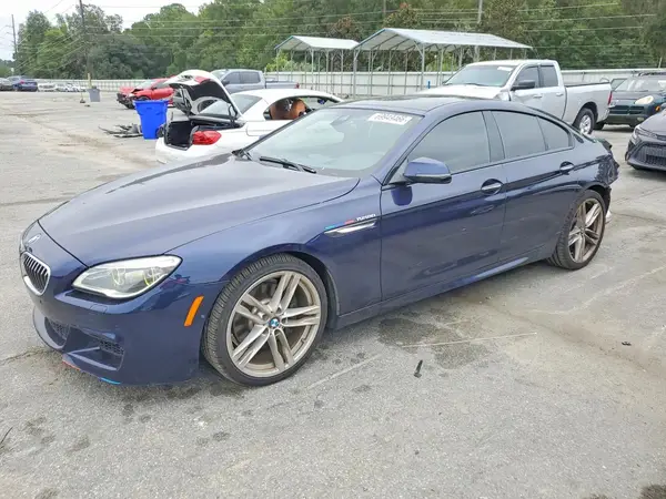 WBA6D0C56GG432466 — 2016 BMW 6ER, Задняя часть (Rear End), фото до ремонта