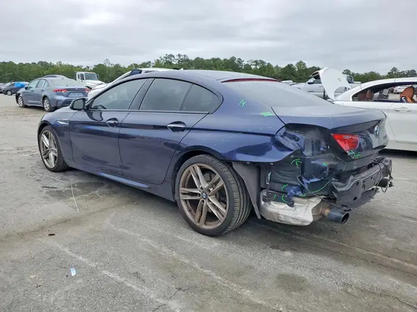 WBA6D0C56GG432466 — 2016 BMW 6ER, фото 2 с аукциона Copart, Задняя часть