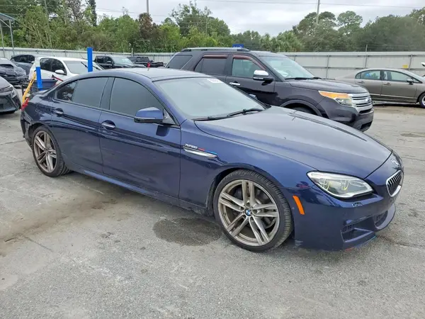 WBA6D0C56GG432466 — 2016 BMW 6ER, фото 4 с аукциона Copart, Задняя часть