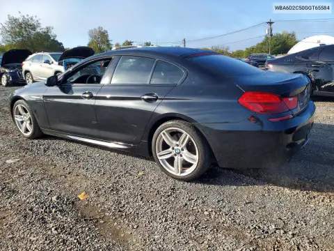 2016 BMW 640 Xi Gran Coupe VIN WBA6D2C50GGT65584 фото 2