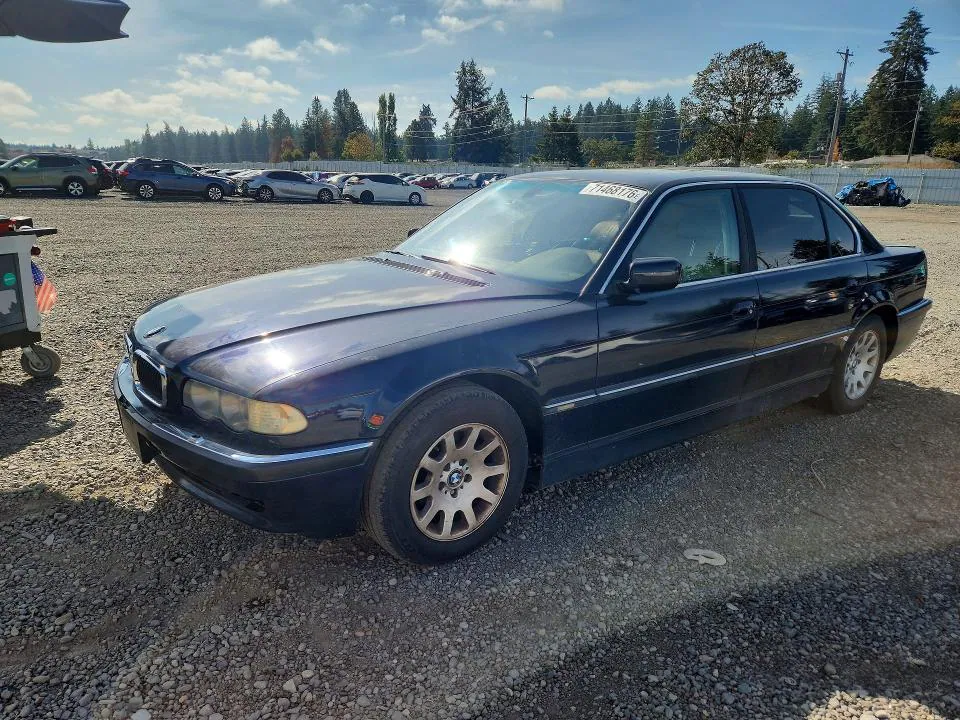 2000 BMW 740 VIN WBAGH8341YDP15990 фото 1