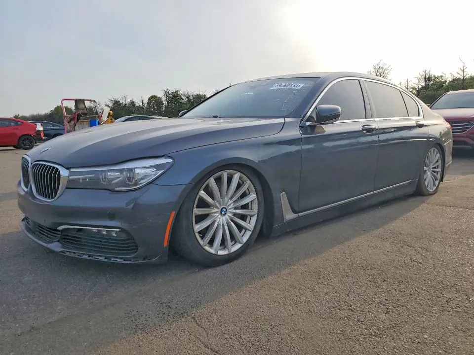 2016 BMW 740 VIN WBA7E2C55GG714451 фото 1