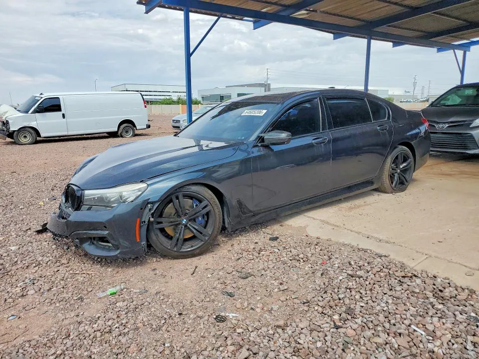 2017 BMW 740 VIN WBA7E2C55HG739982 фото 1