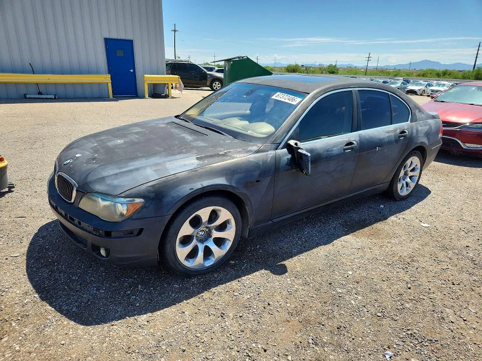 2006 BMW 750 VIN WBAHL83576DT05011 фото 1