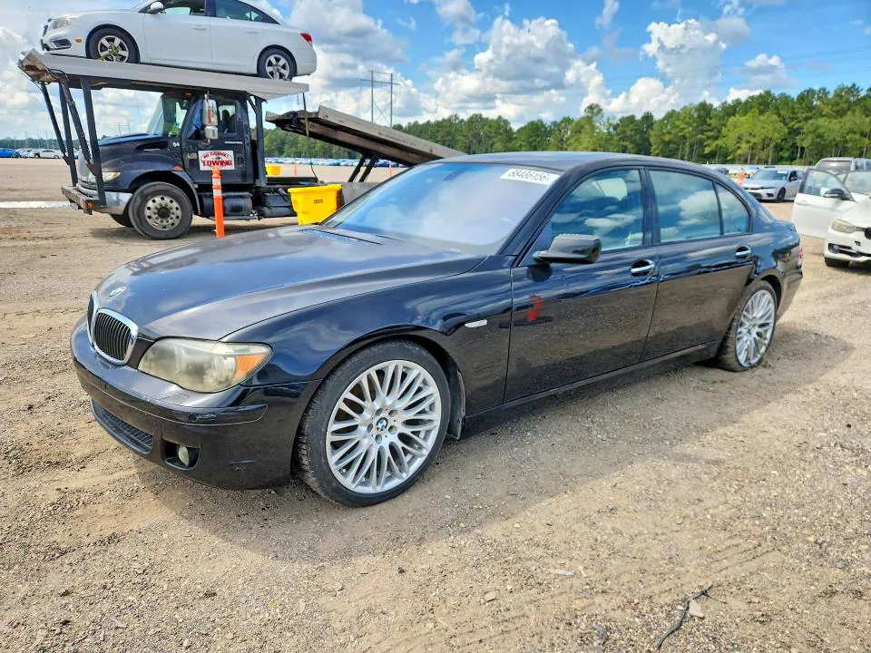 2008 BMW 750 VIN WBAHN83528DT86836 фото 1
