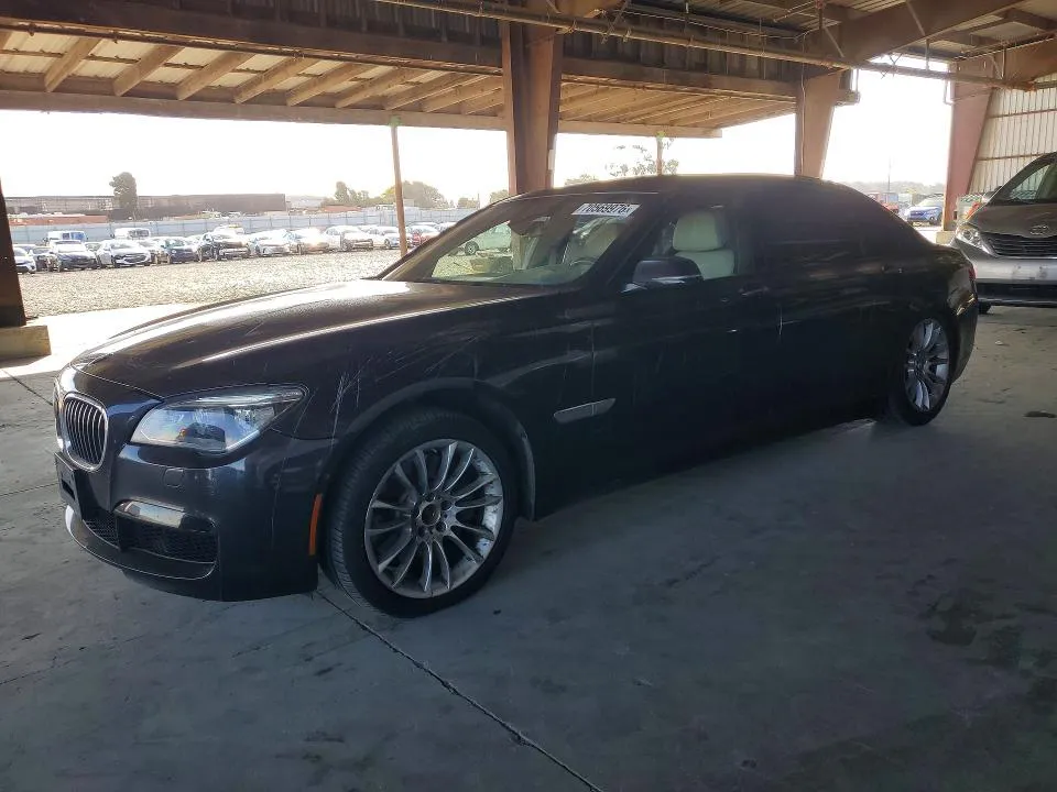 2014 BMW 750 VIN WBAYE8C57ED136357 фото 1