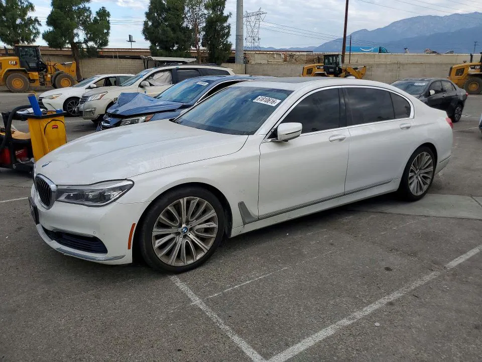 2016 BMW 750 VIN WBA7F2C53GG415098 фото 1