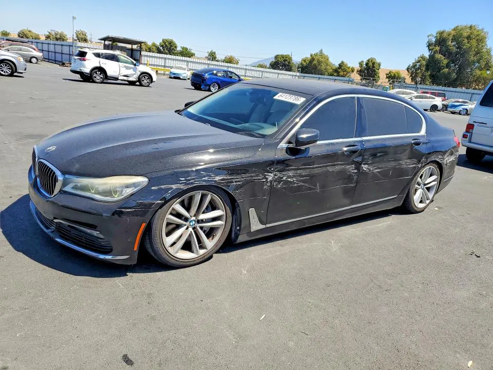 2016 BMW 750 VIN WBA7F0C50GGL99494 фото 1