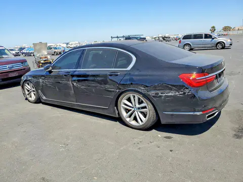 2016 BMW 750 VIN WBA7F0C50GGL99494 фото 2