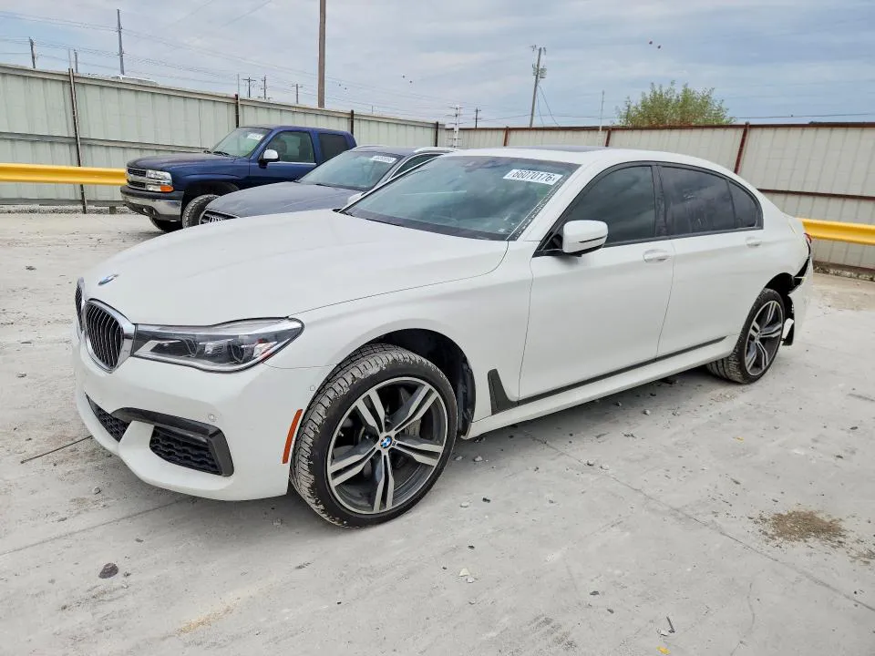 2017 BMW 750 VIN WBA7F0C30HGM22028 фото 1