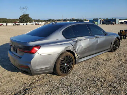 2022 BMW 750 VIN WBA7U2C02NCK20009 фото 3