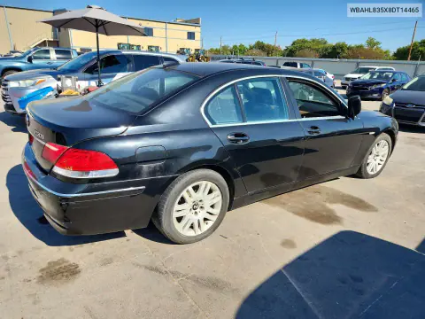 2008 BMW 750 I VIN WBAHL835X8DT14465 фото 3