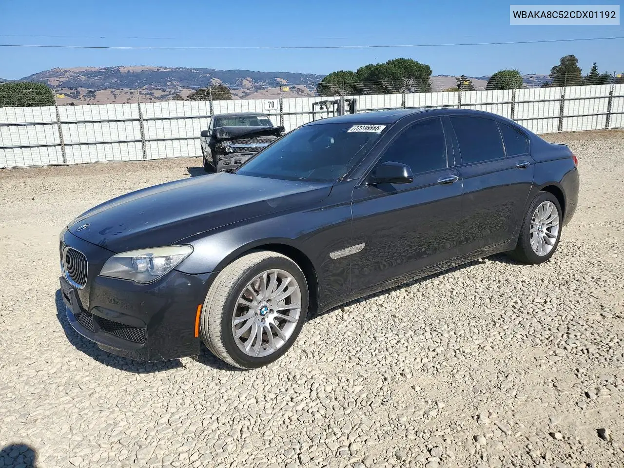 2012 BMW Alpina B7 VIN WBAKA8C52CDX01192 фото 1
