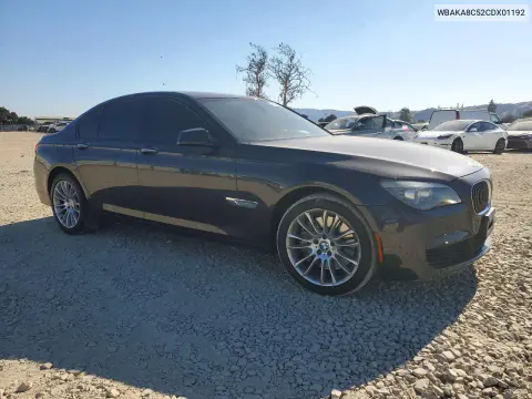 2012 BMW Alpina B7 VIN WBAKA8C52CDX01192 фото 4