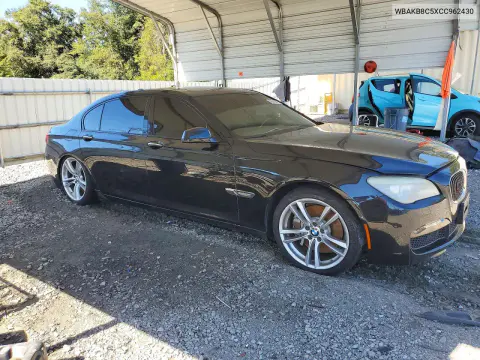 2012 BMW 750 Li VIN WBAKB8C5XCC962430 фото 4