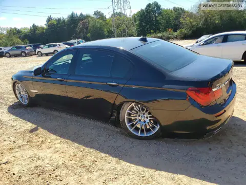 2015 BMW 750 Lxi VIN WBAYF8C57FD655133 фото 2
