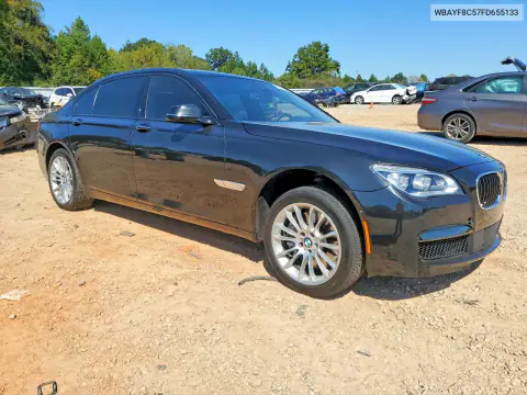 2015 BMW 750 Lxi VIN WBAYF8C57FD655133 фото 4