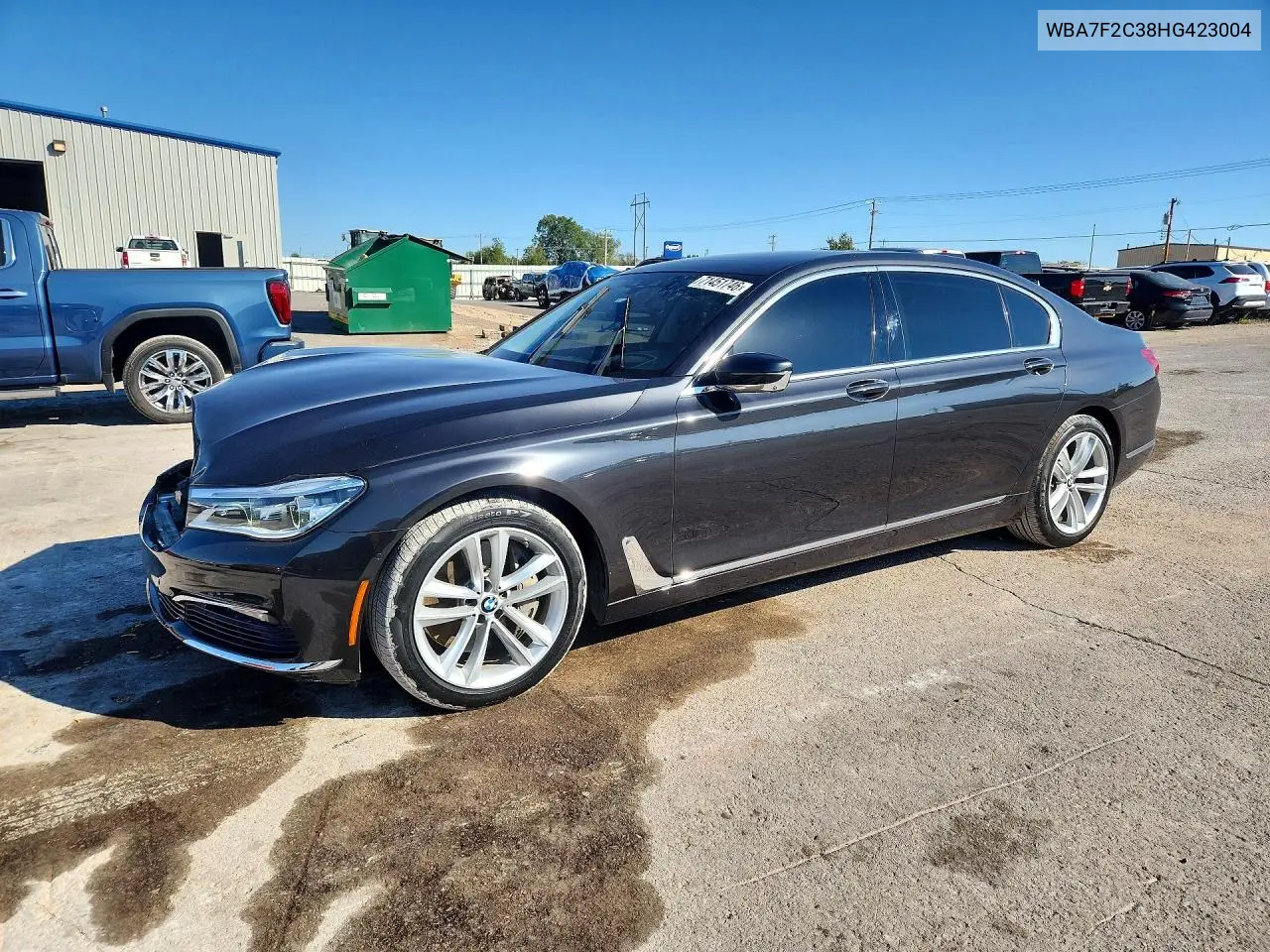 2017 BMW 750 Xi VIN WBA7F2C38HG423004 фото 1