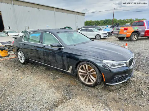 2018 BMW 750 Xi VIN WBA7F2C59JB238299 фото 4