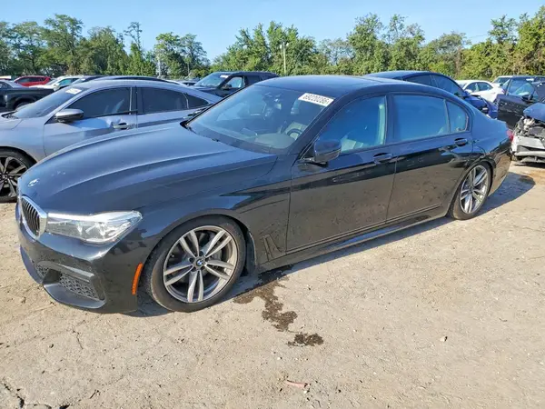 WBA7E4C55KGV70338 — 2019 BMW 7ER, Задняя часть (Rear End), фото до ремонта