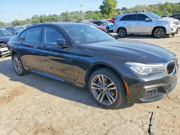 WBA7E4C55KGV70338 — 2019 BMW 7ER, фото 4 с аукциона Copart, Задняя часть