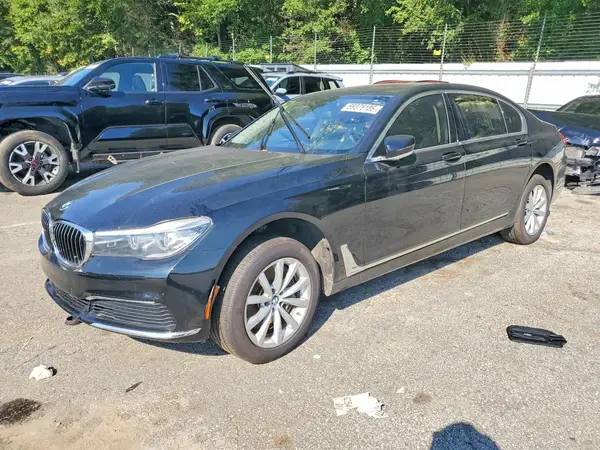 WBA7E4C59KGV28576 — 2019 BMW 7ER, Передняя часть (Front End), фото до ремонта