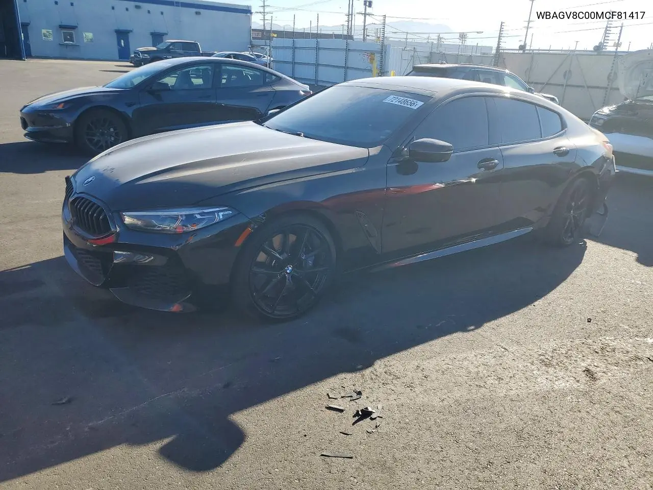 2021 BMW M850Xi VIN WBAGV8C00MCF81417 фото 1