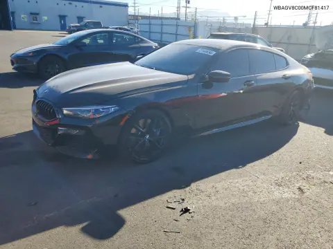 2021 BMW M850Xi VIN WBAGV8C00MCF81417 фото 1