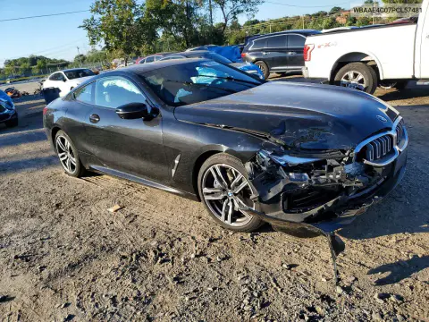 2023 BMW 840Xi VIN WBAAE4C07PCL57481 фото 4