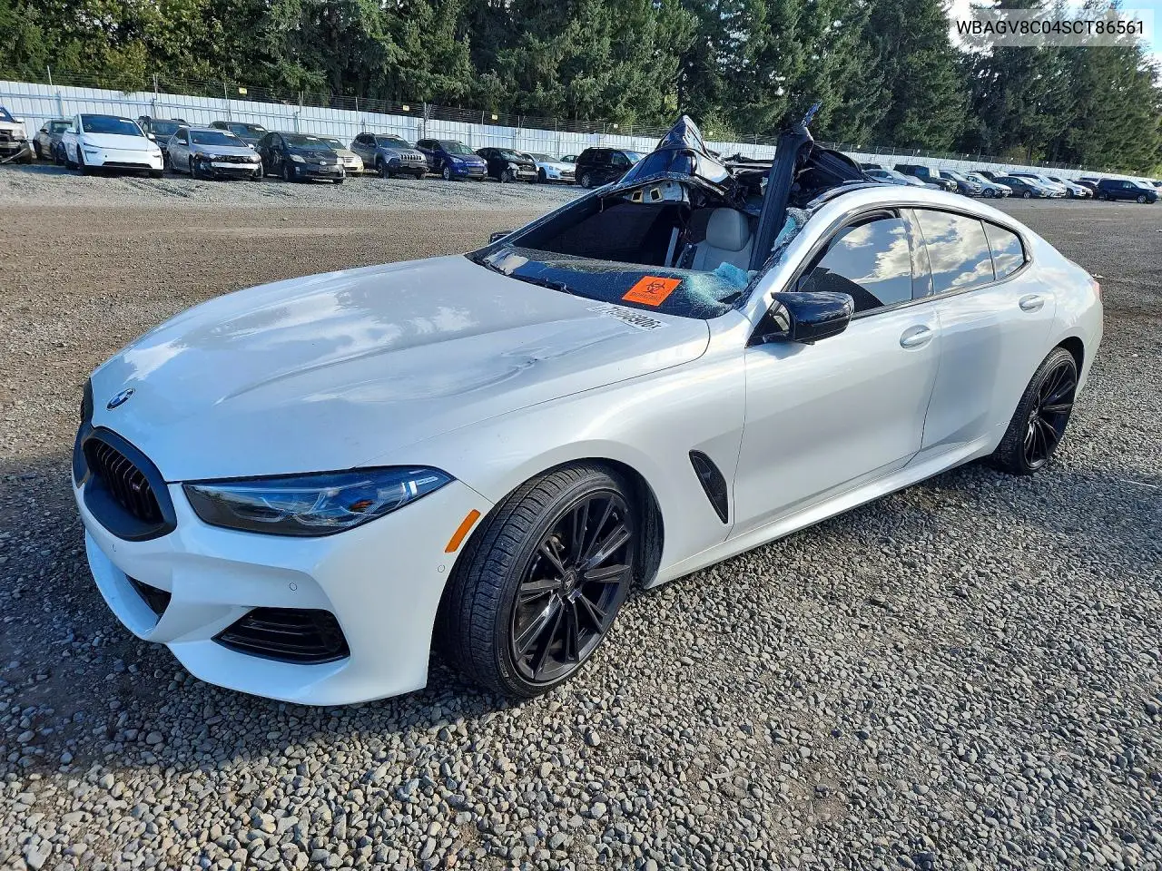 2025 BMW M850Xi VIN WBAGV8C04SCT86561 фото 1