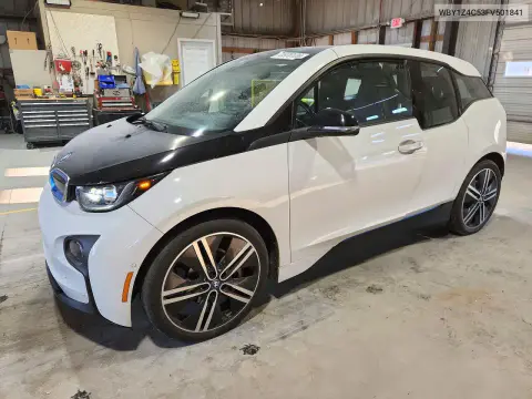 WBY1Z4C53FV501841 — 2015 BMW i3, Задняя часть, фото до ремонта