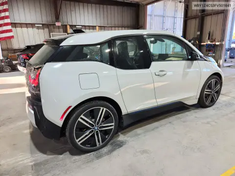 2015 BMW I3 VIN WBY1Z4C53FV501841 фото 3