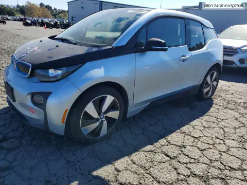 WBY1Z4C51GV507929 — 2016 BMW i3, Мелкие вмятины и царапины, фото до ремонта