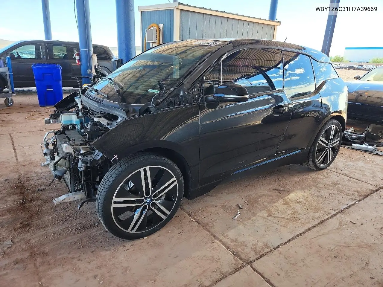 2017 BMW I3 Bev VIN WBY1Z6C31H7A39669 фото 1