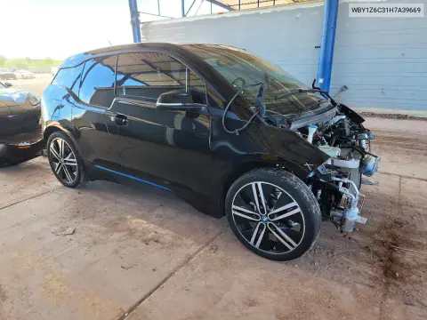 2017 BMW I3 Bev VIN WBY1Z6C31H7A39669 фото 4