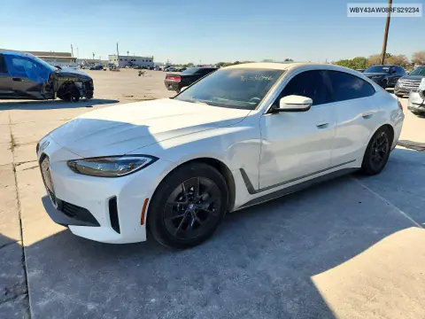 WBY43AW08RFS29234 — 2024 BMW i4, Естественный износ, фото до ремонта