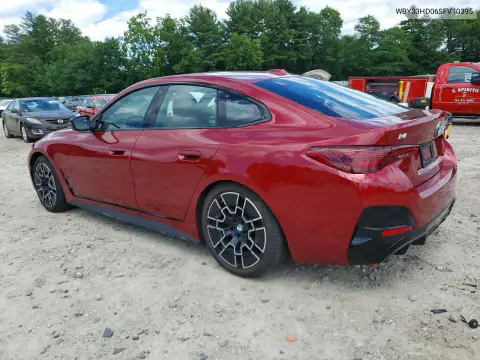 2025 BMW I4 M50 VIN WBY33HD06SFV10395 фото 2