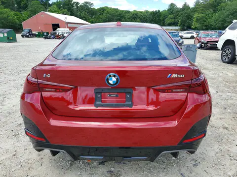 2025 BMW I4 M50 VIN WBY33HD06SFV10395 фото 6