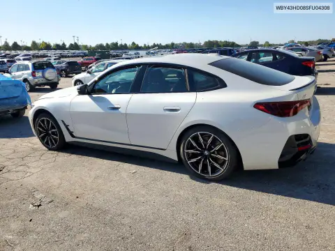 2025 BMW I4 xDrive 40 VIN WBY43HD08SFU04308 фото 2