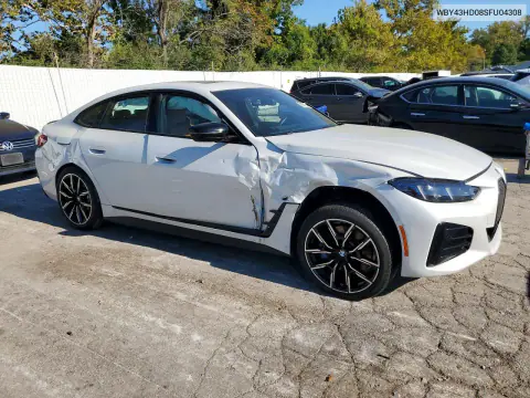 2025 BMW I4 xDrive 40 VIN WBY43HD08SFU04308 фото 4