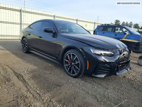 2025 BMW I4 xDrive 40 VIN WBY43HD0XSFU99504 фото 4