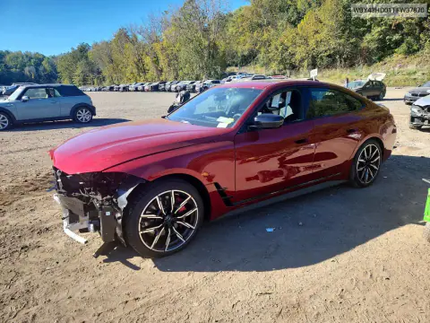 WBY43HD01TFW37870 — 2026 BMW i4, Передняя часть, фото до ремонта
