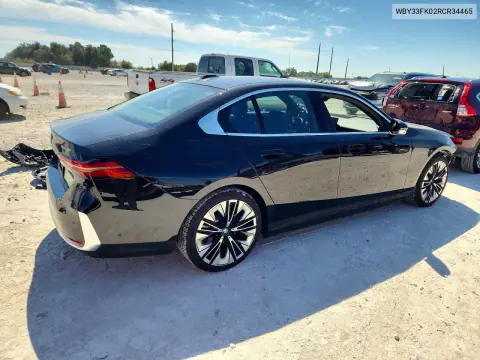 2024 BMW I5 Edrive 40 VIN WBY33FK02RCR34465 фото 3
