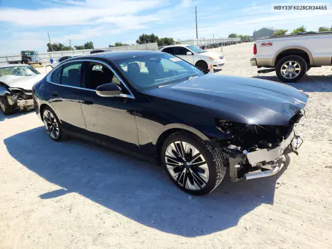 2024 BMW I5 Edrive 40 VIN WBY33FK02RCR34465 фото 4