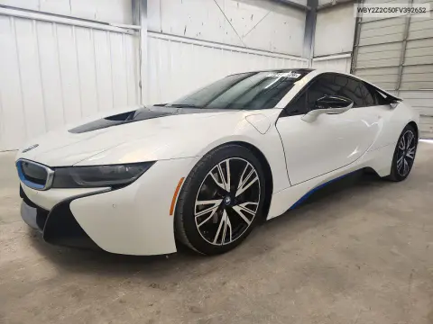 WBY2Z2C50FV392652 — 2015 BMW i8, Мелкие вмятины и царапины, фото до ремонта